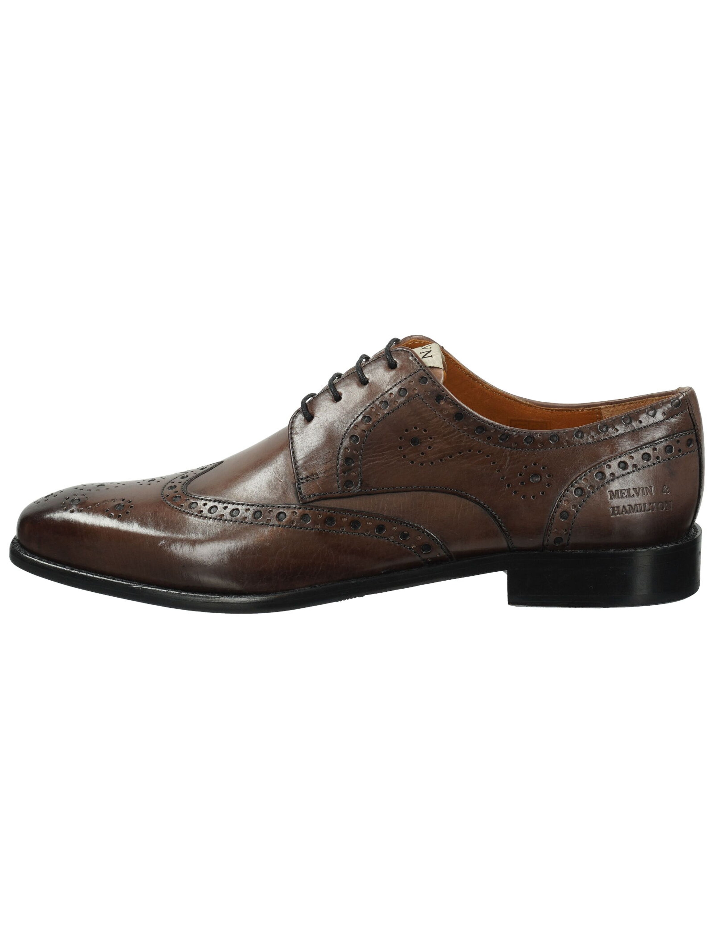 MELVIN & HAMILTON Lace-up shoe in Grey