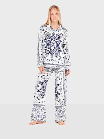 Pyjama Gisela en blanc : devant
