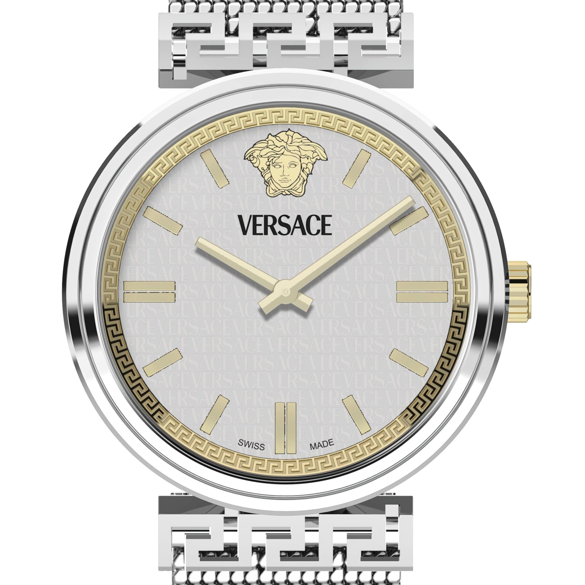 VERSACE Analog watch 'Mythos Vetca' in Silver
