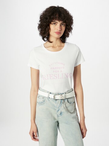 T-shirt EINSTEIN & NEWTON en blanc : devant