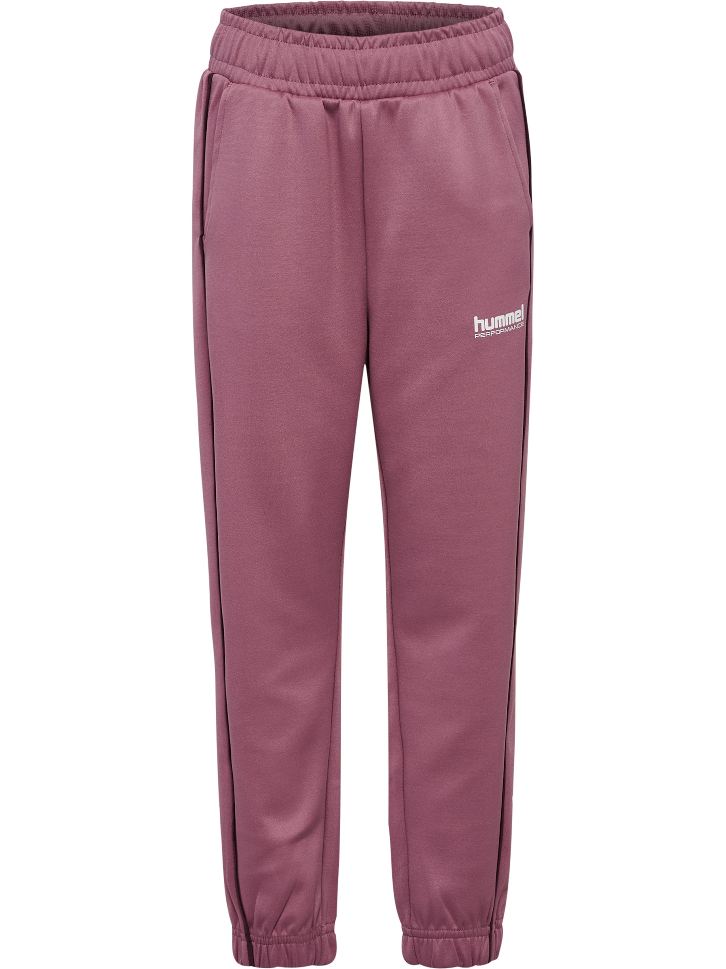 Hummel Regular Sportbroek in Roze: voorkant