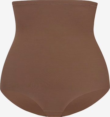 Bye Bra Shaping slip 'Sculpting High Waist Brief' in Brown: front