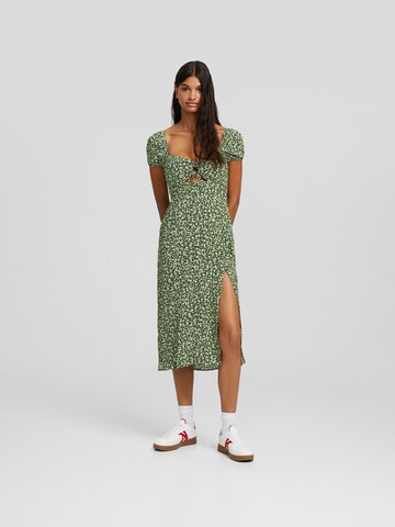 Bershka Dress in Green