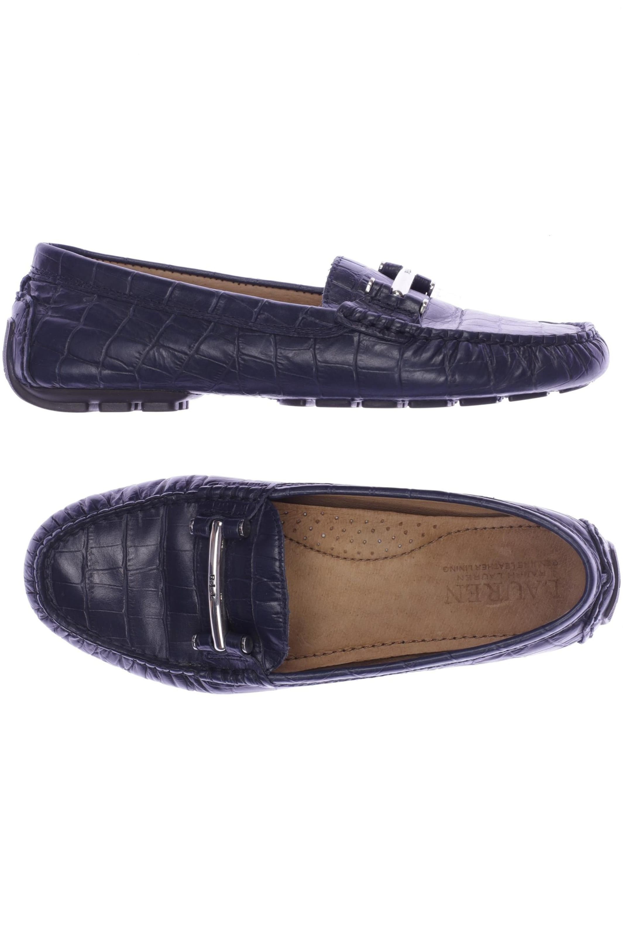 Lauren Ralph Lauren Halbschuh 38 in Blau: Vorderseite