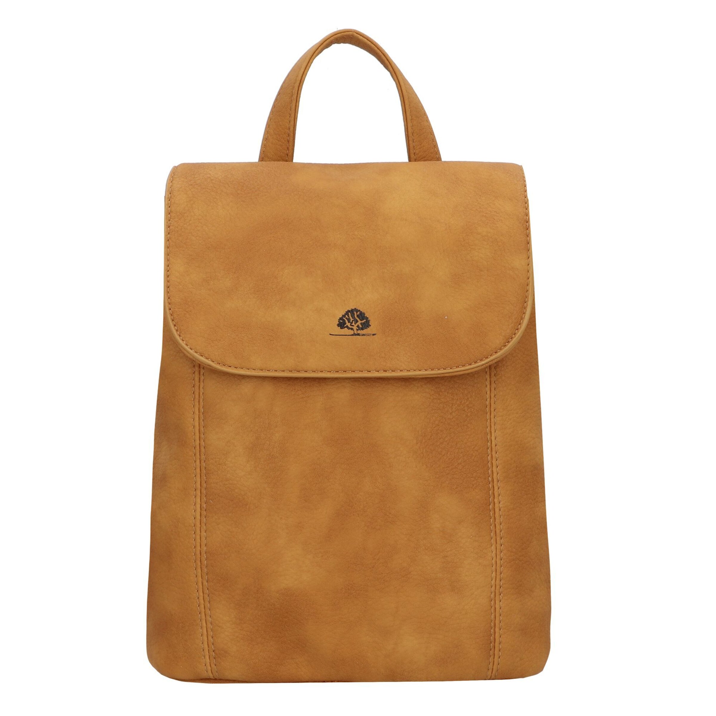 Sac à dos 'Mad'l Dasch' GREENBURRY en jaune : devant