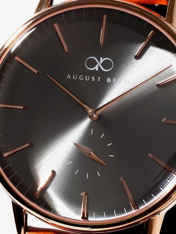 August Berg Analog Watch 'Serenity' in Brown