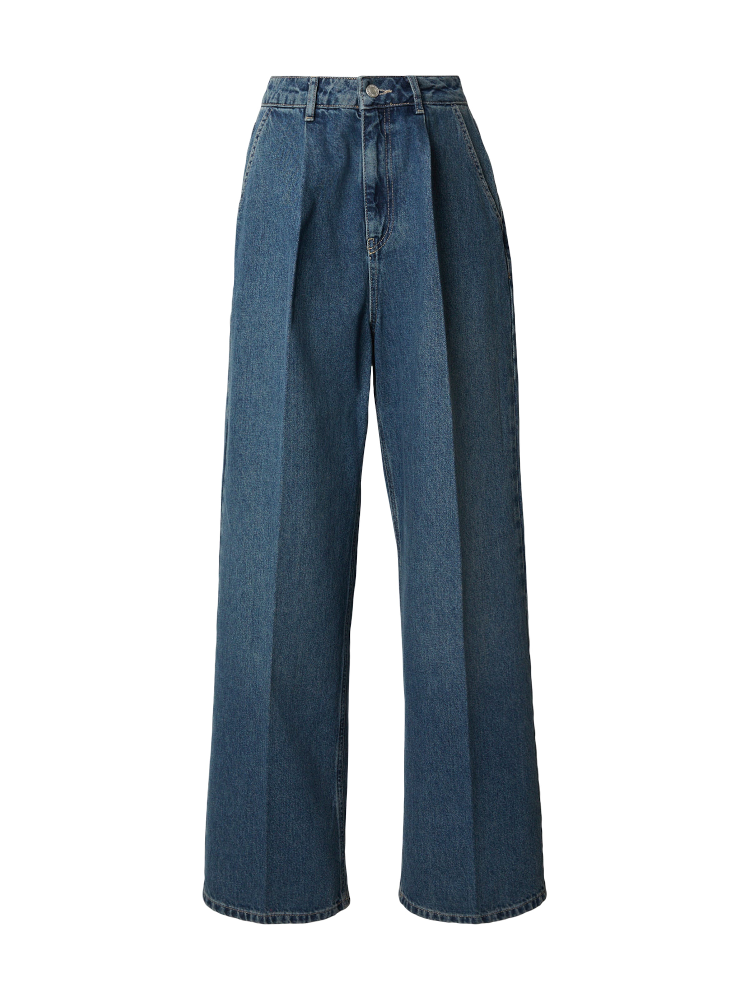 évasé Jean Tatiana Zidekova en bleu : devant