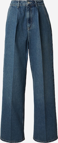 évasé Jean Tatiana Zidekova en bleu : devant