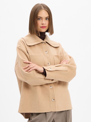 OPUS Between-season jacket 'Josia' in Beige: front