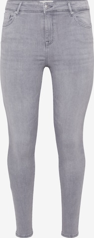 ONLY Carmakoma Skinny Farkut 'CARPOWER' värissä harmaa: etupuoli