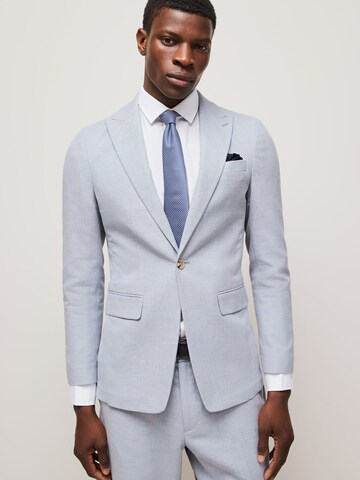 Coupe regular Veste de costume Next en bleu