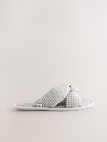 Pantoufle Next en gris