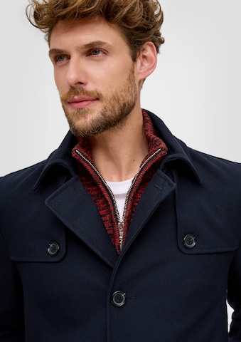 s.Oliver Between-Seasons Coat in Blue