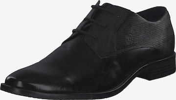 bugatti Lace-Up Shoes 'Rinaldo Eco 85809' in Black: front