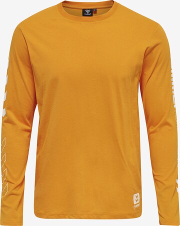 Hummel Functioneel shirt in Geel: voorkant