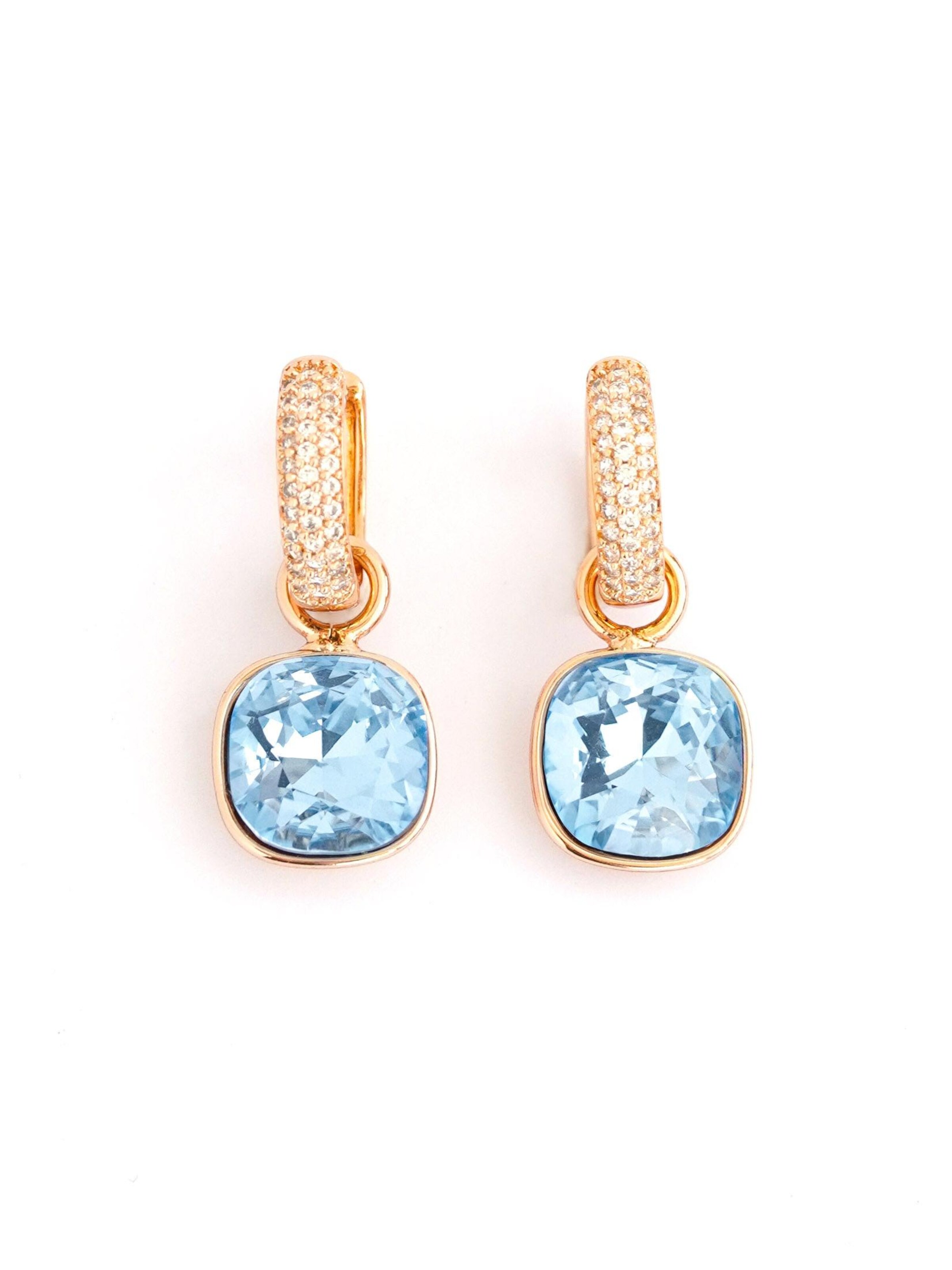 Secret Stones Earrings '2in1 blue perfection' in Blue