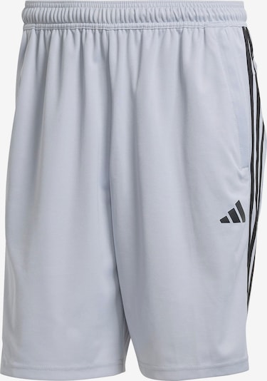 ADIDAS PERFORMANCE Urheiluhousut 'Train Essentials' värissä vaaleanharmaa / musta, Tuotenäkymä