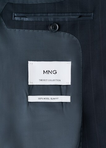 MANGO MAN Slim fit Business Blazer 'Venecia' in Blue