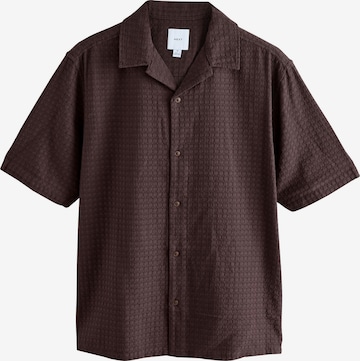 Next Regular Fit Hemd in Braun: Vorderseite