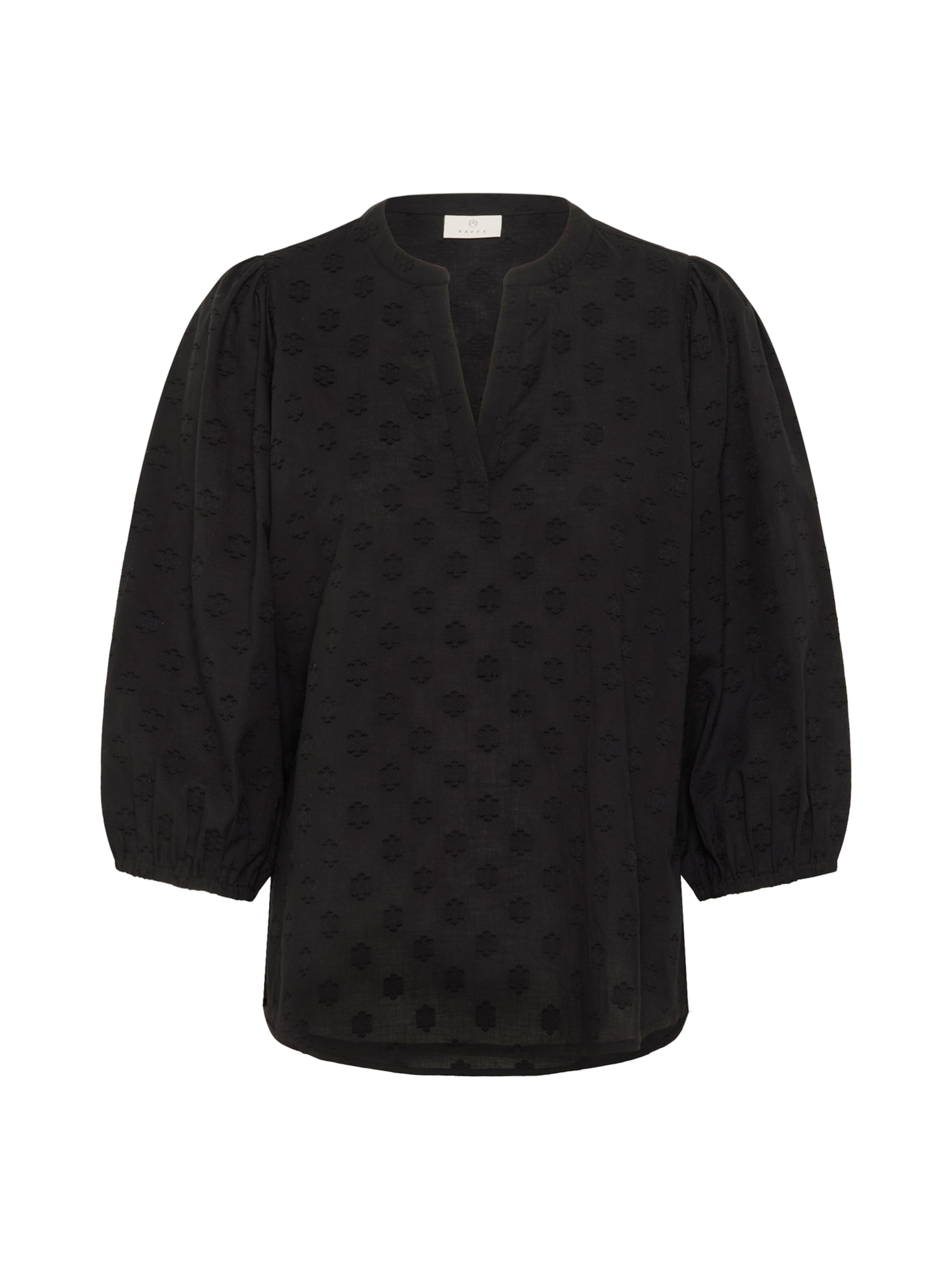 Kaffe Blouse &#x27;KAEnya&#x27; in Zwart: voorkant