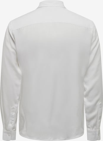 Only & Sons - Ajuste regular Camisa 'LOLLY' en blanco