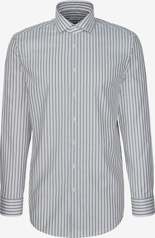 Chemise 'Schwarze Rose' SEIDENSTICKER en vert : devant