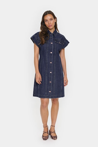 SAINT TROPEZ Blusekjole 'Joann ' i blå