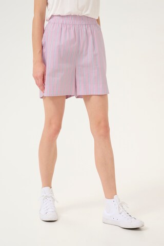 CULTURE Loosefit Bukser 'Velo' i pink
