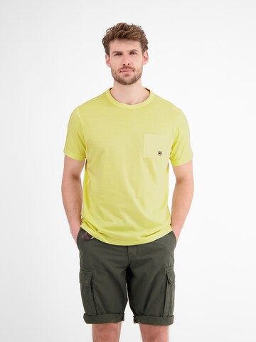 T-Shirt LERROS en jaune : devant