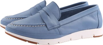 D.MoRo Shoes Classic Flats in Blue: front