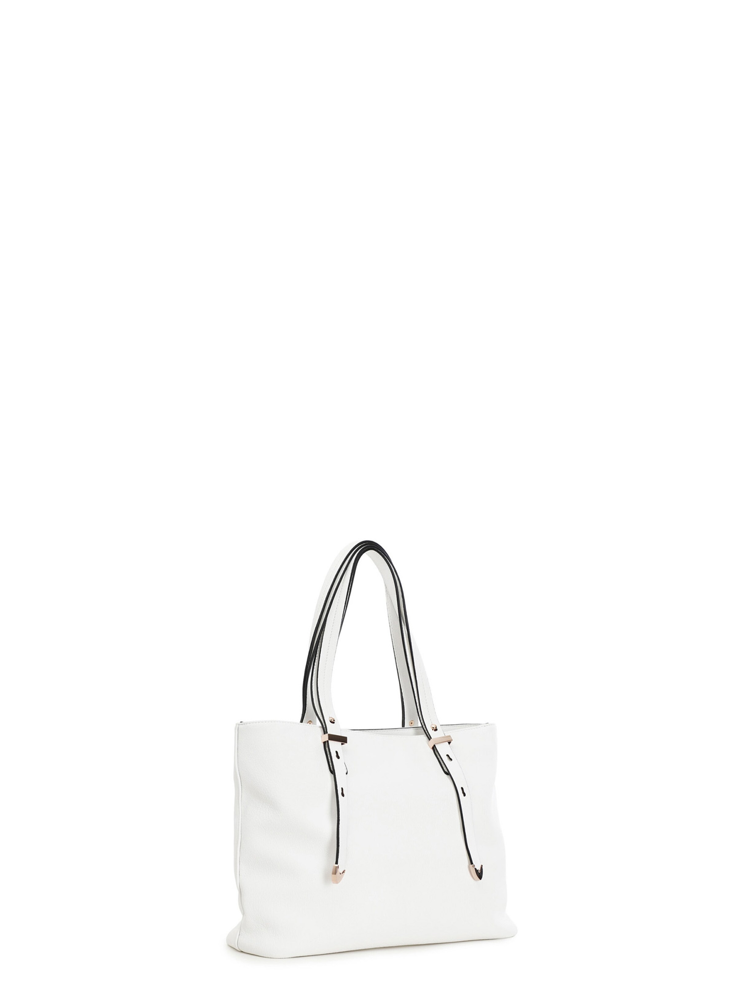 Borsa a spalla di CAFè NOIR in bianco