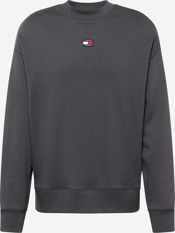 Tommy Jeans Sweatshirt in Grijs: voorkant