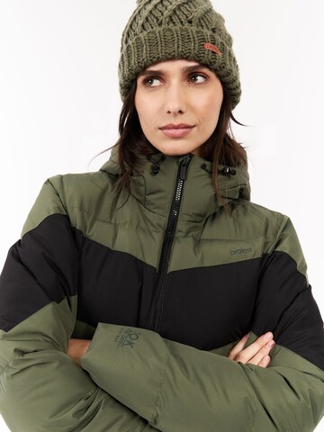 PROTEST Sportjacke 'PRTJilly'‌‌‌‌‌‌‌ in Grün