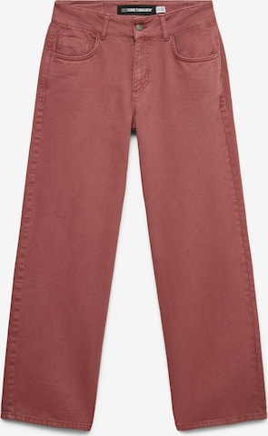 Loosefit Jean 'Rancy' SOMETHINGNEW en marron : devant