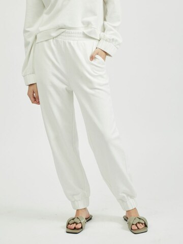 VILA Tapered Pants in White