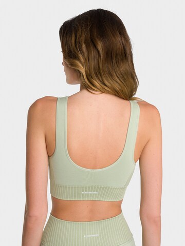 OCEANSAPART Bustier Urheilurintaliivit 'Riley' värissä vihreä