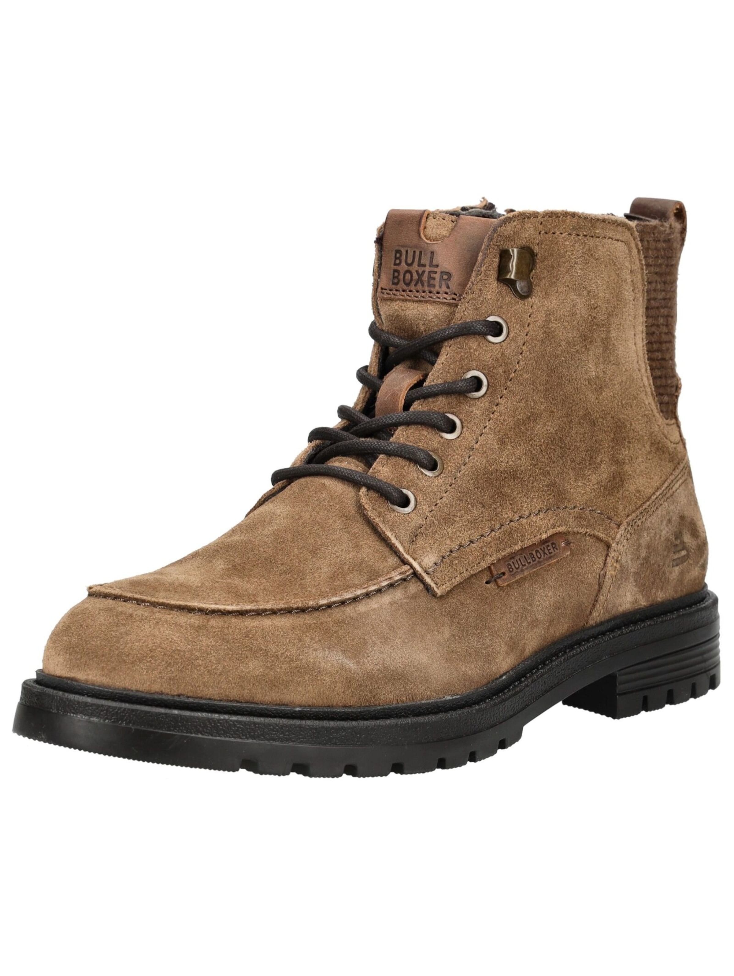 BULLBOXER Lace-up boot in Brown: front