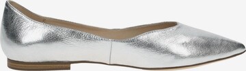 CAPRICE Ballet Flats in Silver