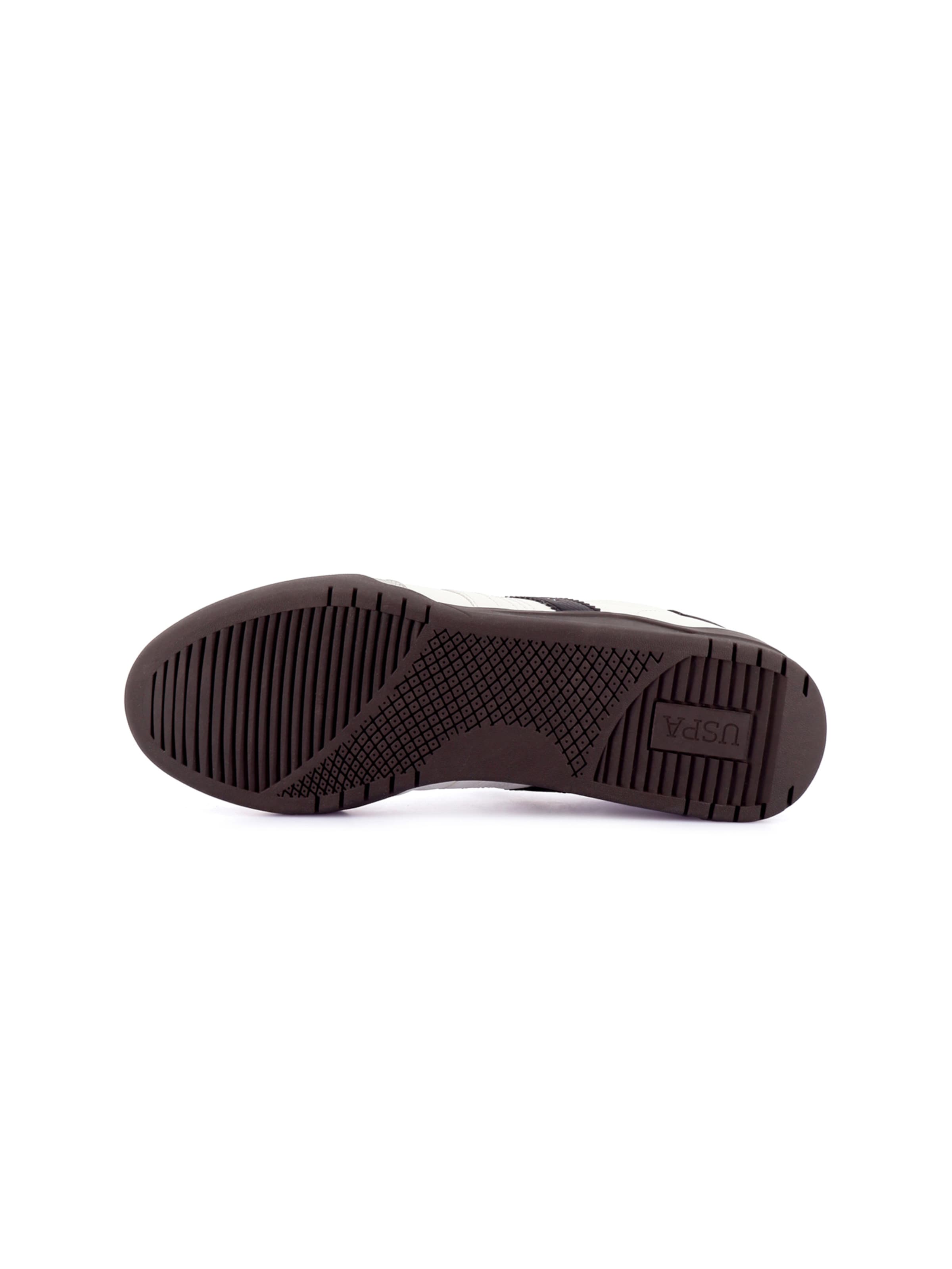 Baskets basses 'Jazz' US POLO ASSN. en blanc