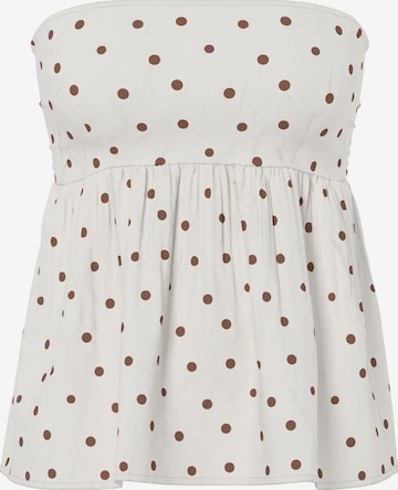 Haut PIECES en blanc : devant