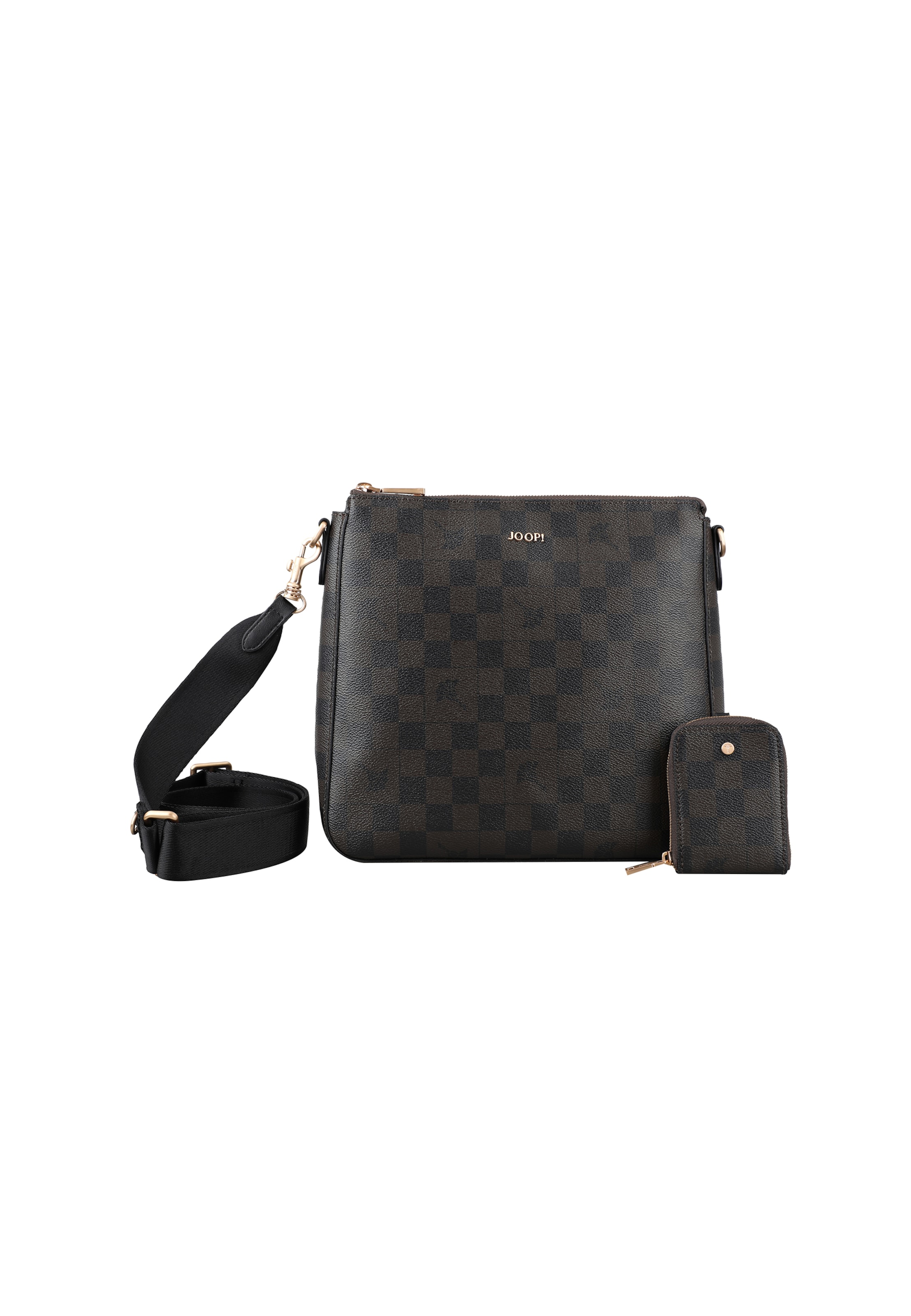 JOOP! Taška přes rameno 'Cortina Piazza Jasmina' – hnědá: přední strana