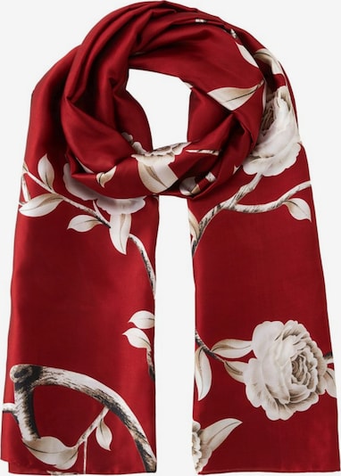 19V69 ITALIA Scarf 'Verde Fiorita' in One Size in Red, Item view