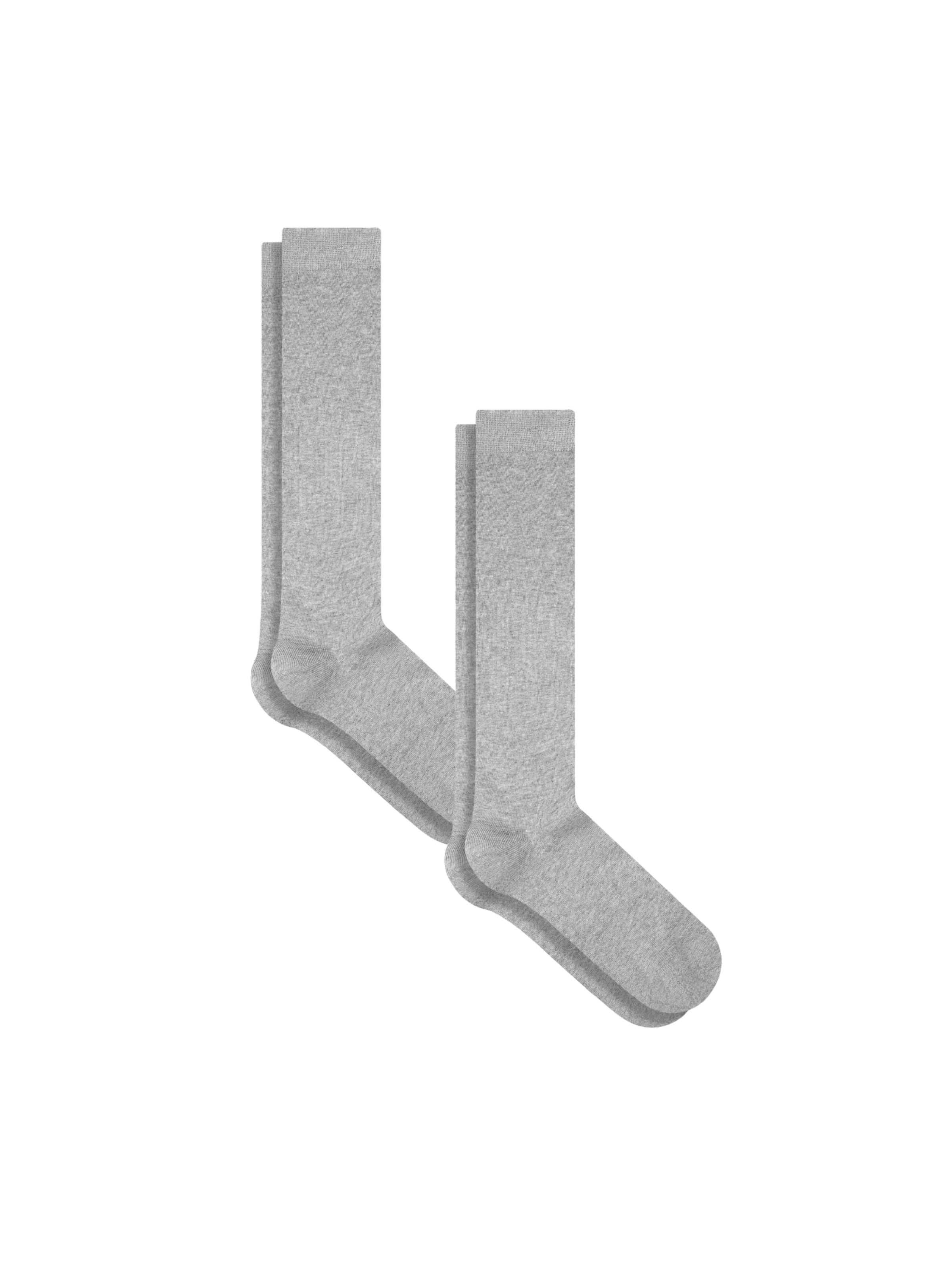 Albero Natur Knee High Socks in Grey: front