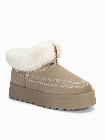 Bottes 'SHEILA' Island Boot en beige : devant