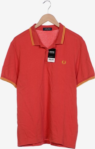 Fred Perry Shirt in XL in Orange: front