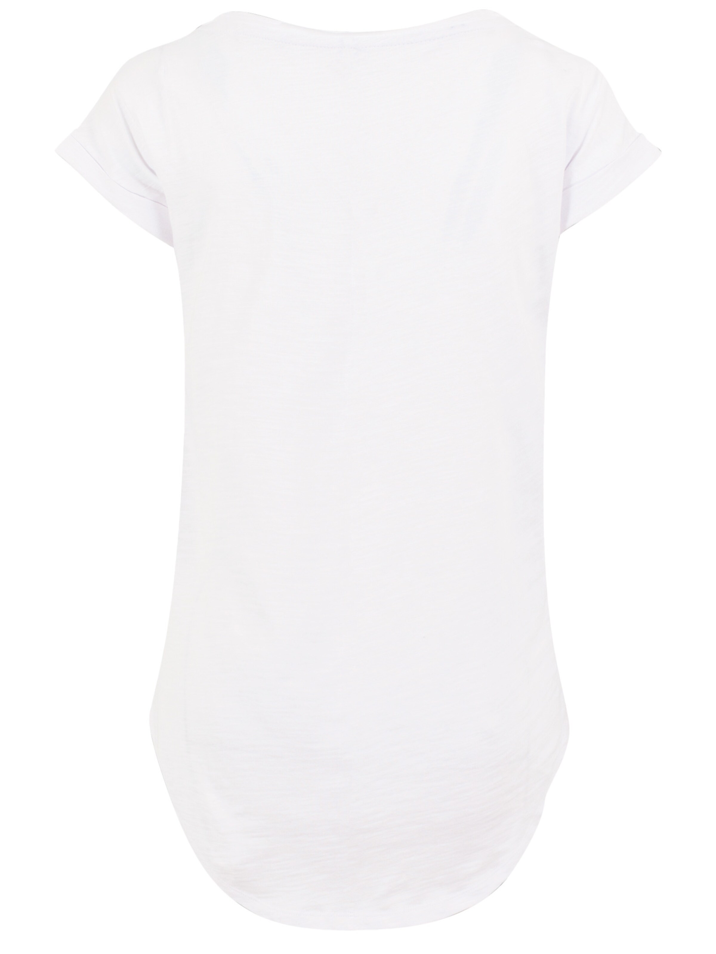 F4NT4STIC Shirt 'Abstract player' in Weiß