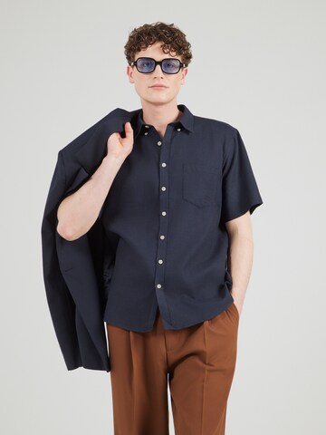 Coupe regular Chemise Jack's en bleu : devant