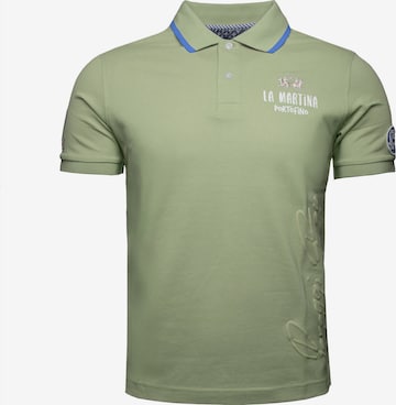 T-Shirt 'Map316' La Martina en vert : devant