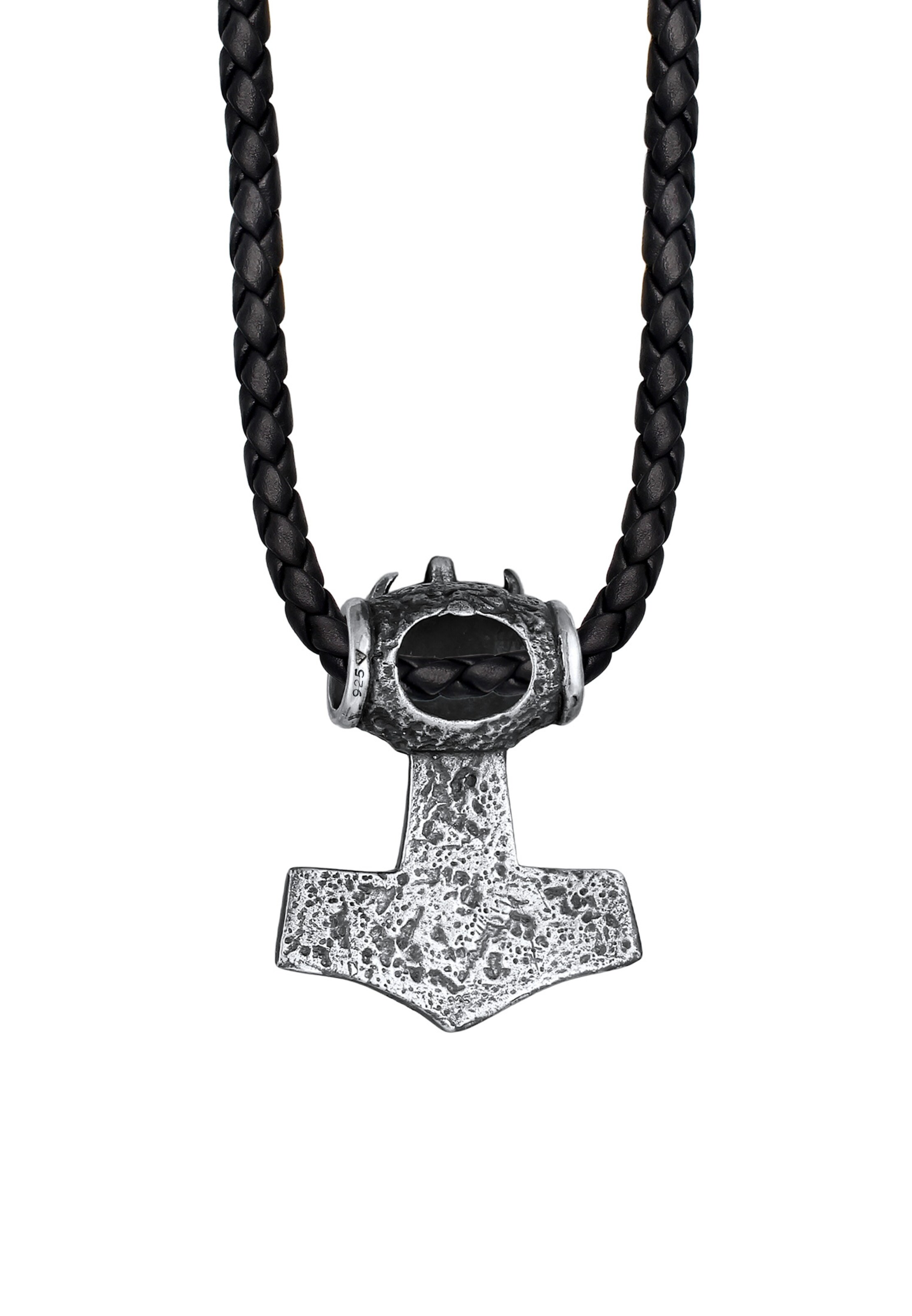 KUZZOI Necklace 'Hammer' in Silver