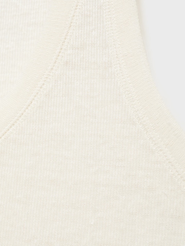 Tops en tricot 'LINI' MANGO en beige